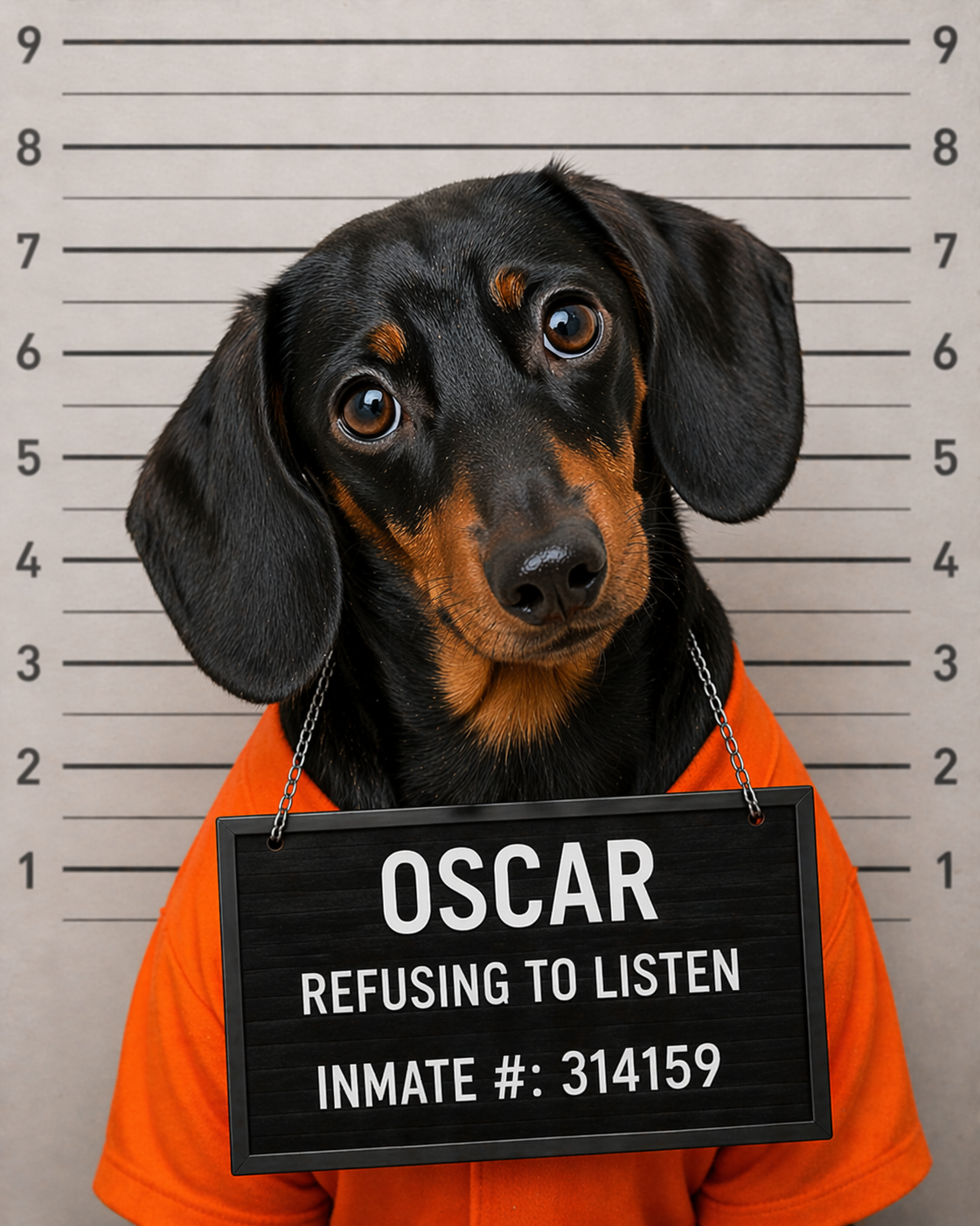 Pet mugshot example