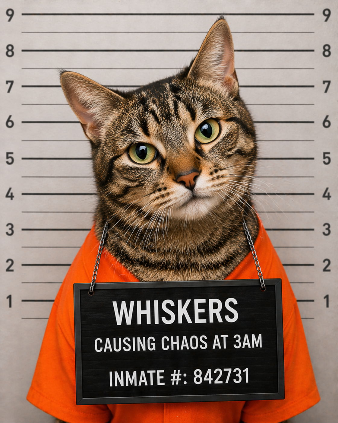 Pet mugshot example